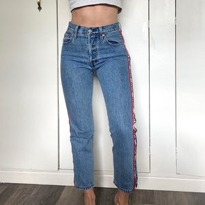 High-Waisted Levi’s Jeans